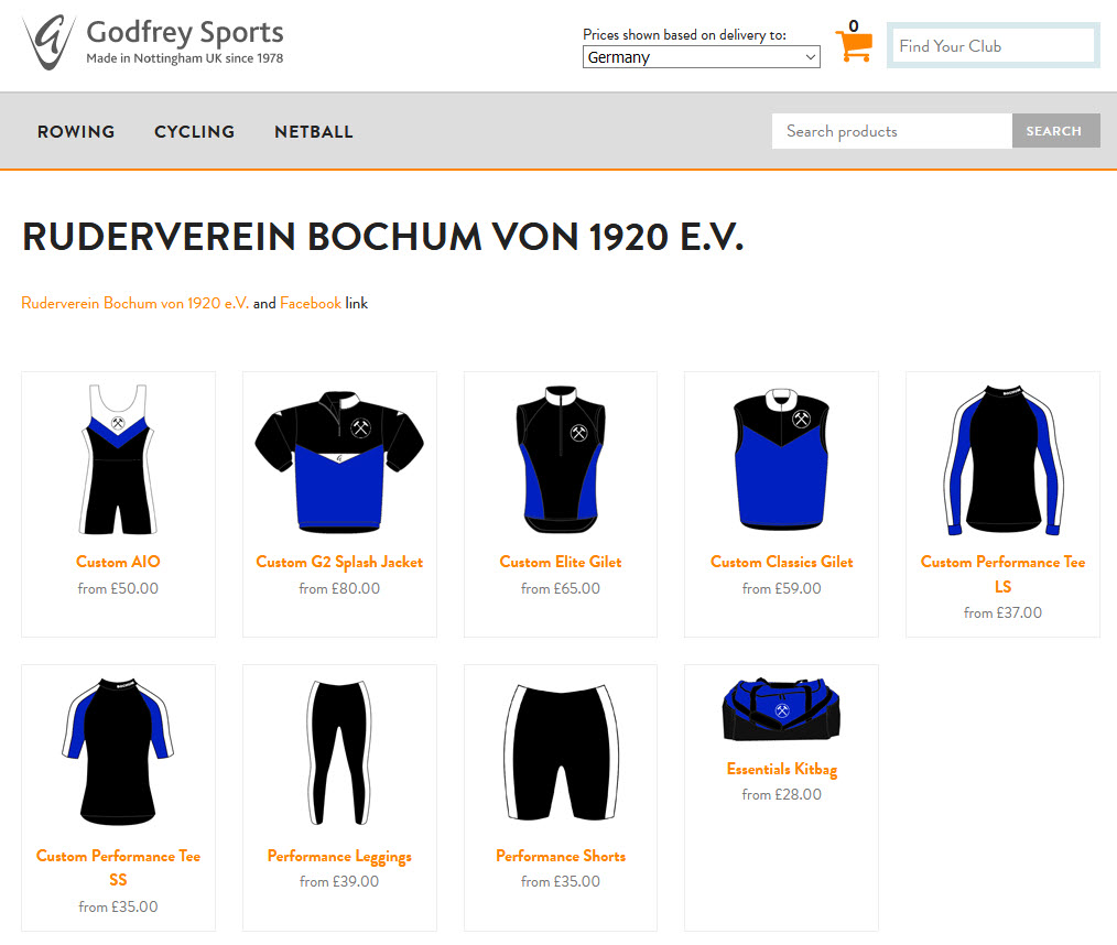 Godfrey Sports Ltd